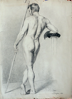 Study of a Male Figure, II
